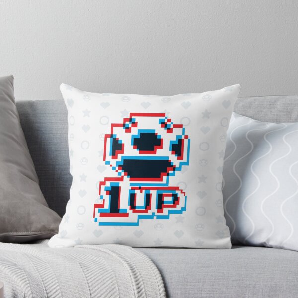 Item preview, 1up Mushroom Negative 3D 2 - White designed and sold by animinimal.