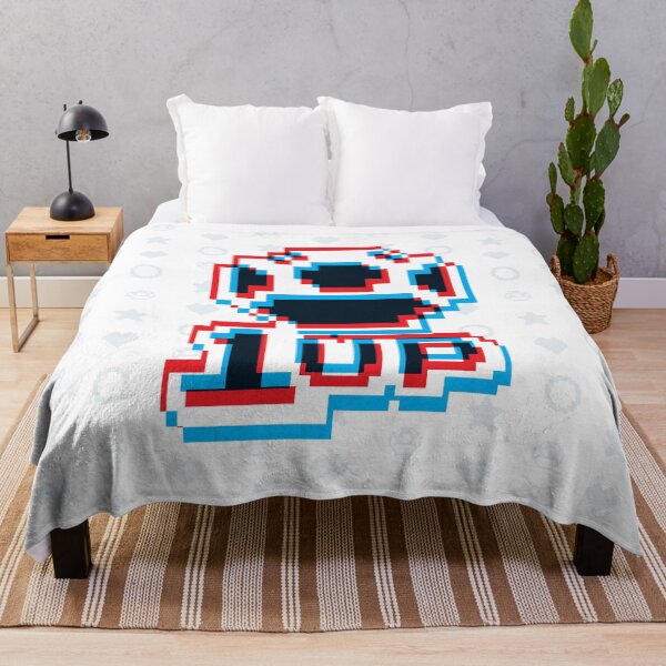 Item preview, 1up Mushroom Negative 3D 2 - White designed and sold by animinimal.
