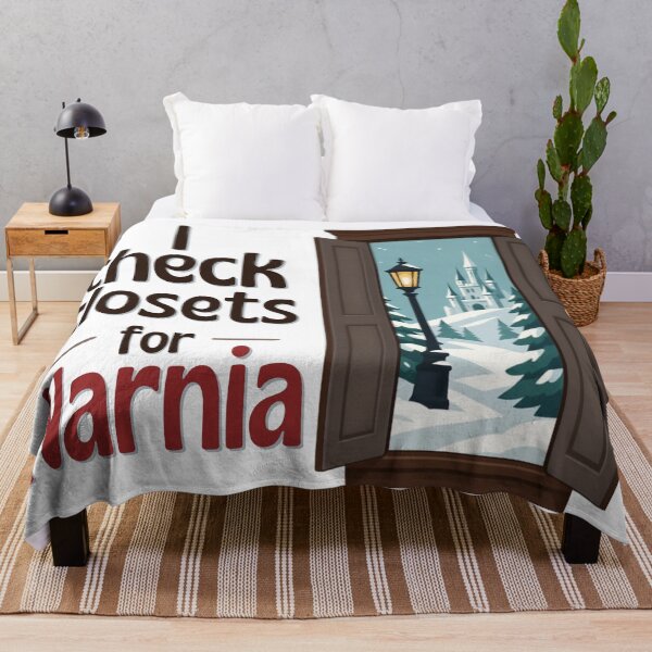 Item preview, I check closets for Narnia designed and sold by Lina Khaled.
