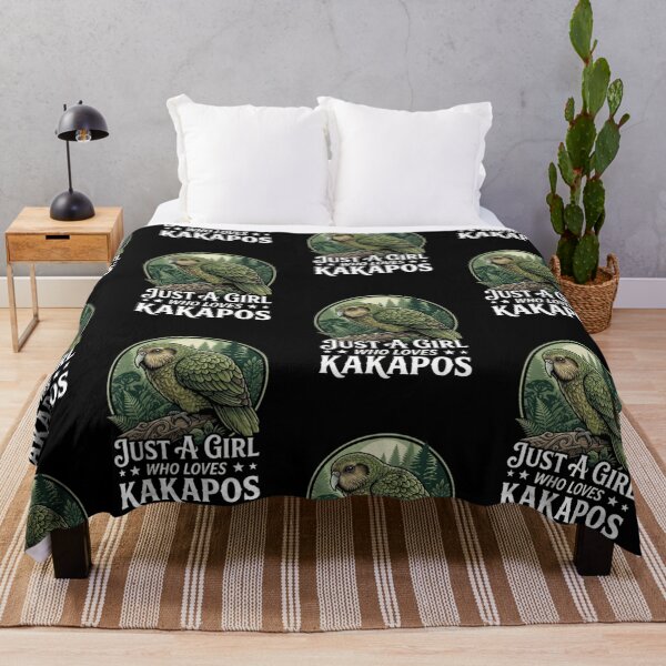 Item preview, Just a Girl Who Loves Kakapos Pure Forest Soul T_shirt designed and sold by happyshirt27.