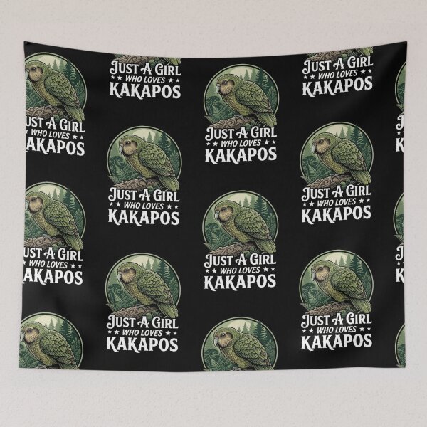 Item preview,       Just a Girl Who Loves Kakapos Pure Forest Soul T_shirt  designed and sold by happyshirt27.