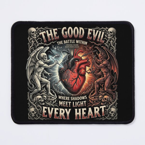 Item preview, The Good Evil Battle Within designed and sold by Voodoo Store Paranormal Collections.