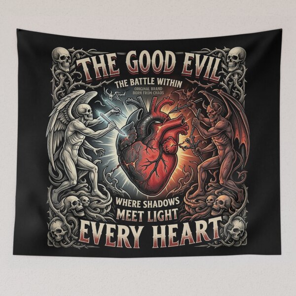 Item preview, The Good Evil Battle Within designed and sold by Voodoo Store Paranormal Collections.