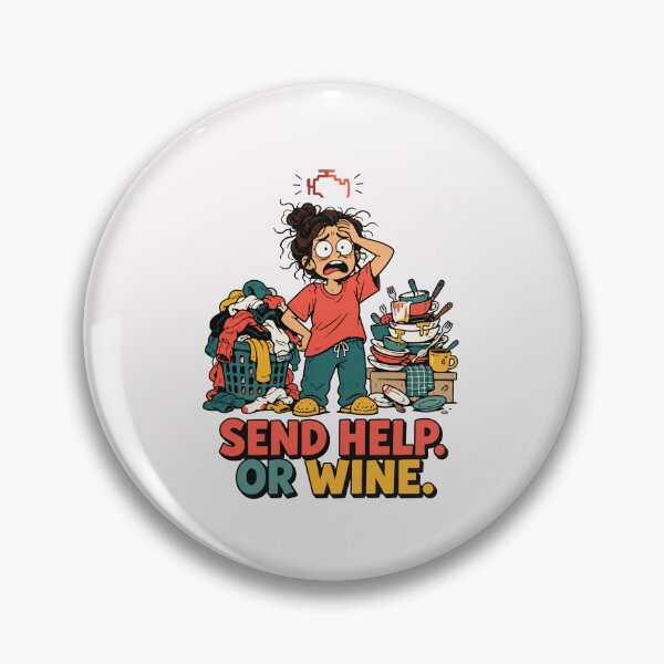 Item preview, Send help. Or wine. designed and sold by FBA.