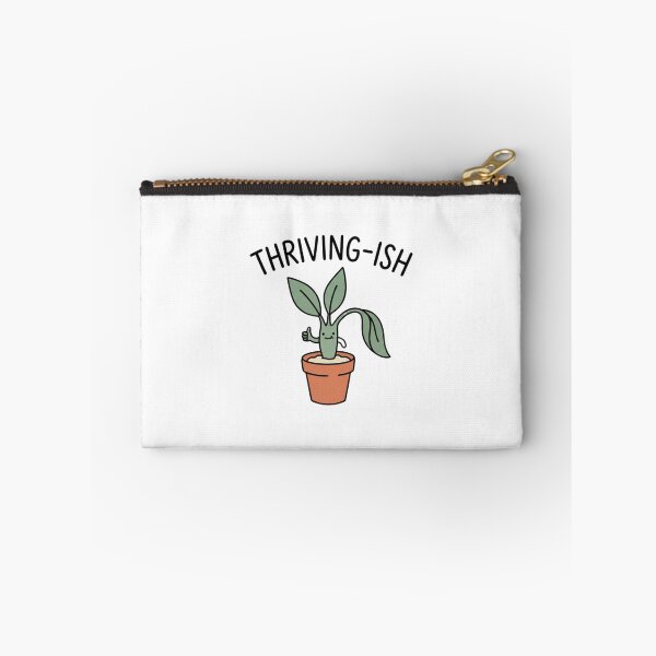 Item preview, Thriving-ish Funny Struggling Houseplant designed and sold by GoofyShopp.