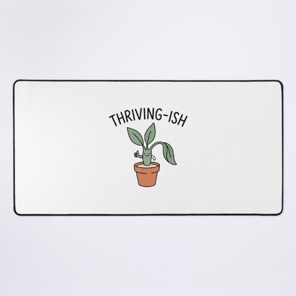 Item preview, Thriving-ish Funny Struggling Houseplant designed and sold by GoofyShopp.