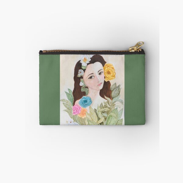 Item preview, Lady and Flowers designed and sold by RosaLL.
