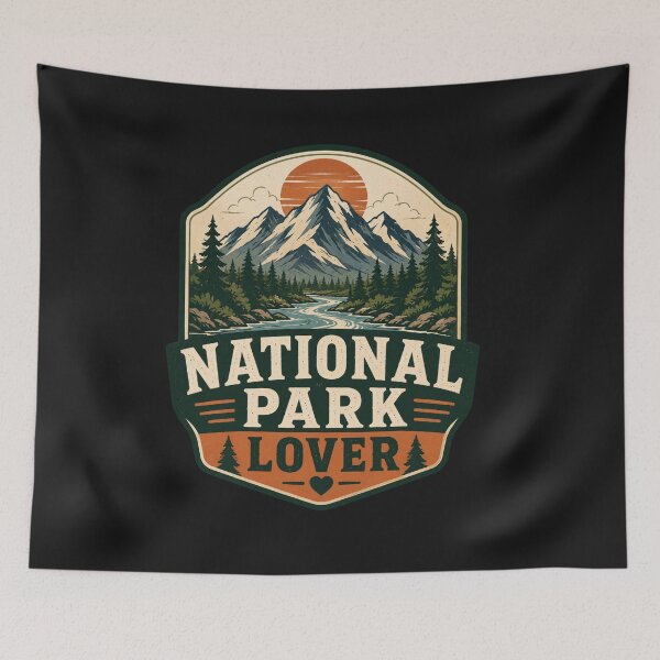 Item preview, National Park Lover Vintage Outdoor Design designed and sold by TSshirtShoppe.