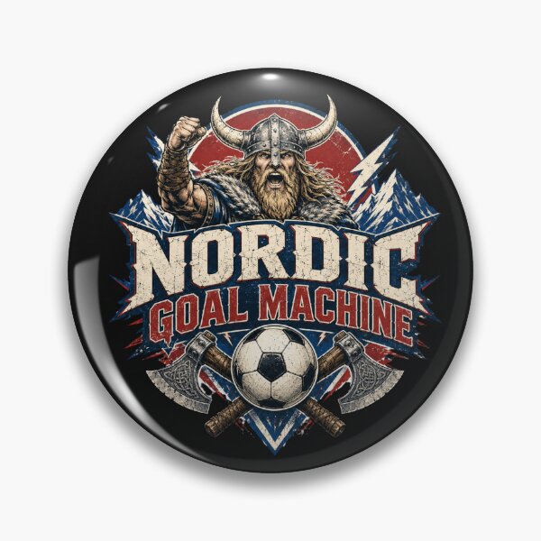 Item preview, Nordic Goal Machine Viking Soccer designed and sold by TSshirtShoppe.