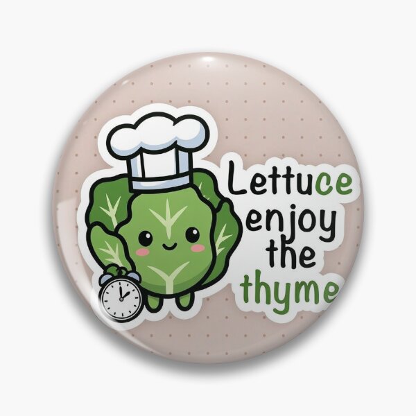Item preview, Lettuce Enjoy the Thyme  designed and sold by Xhessika Elemental Design.