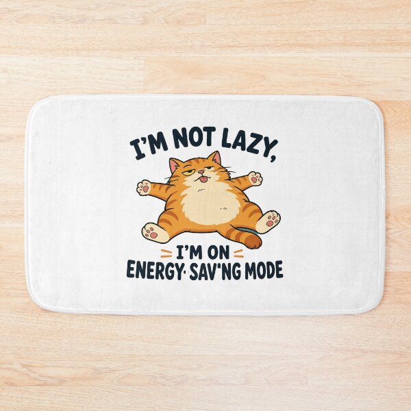 Item preview, I'm not lazy, I'm on energy-saving mode. designed and sold by FBA.