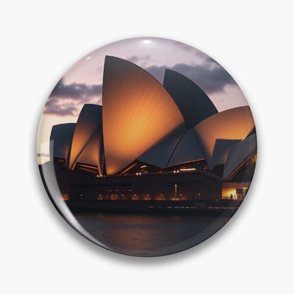 Item preview, Sydney Opera House at sunset designed and sold by CreationsNicB.