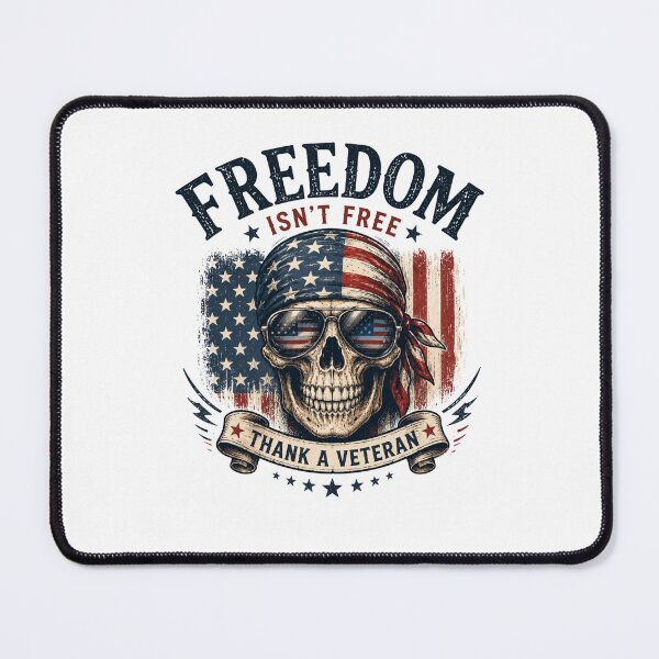 Item preview, Freedom Isn’t Free Veteran Tribute Design designed and sold by TSshirtShoppe.