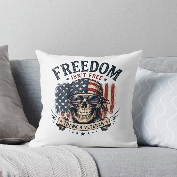 Item preview, Freedom Isn’t Free Veteran Tribute Design designed and sold by TSshirtShoppe.