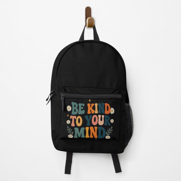 Item preview, Be Kind to Your Mind Floral Quote designed and sold by TSshirtShoppe.