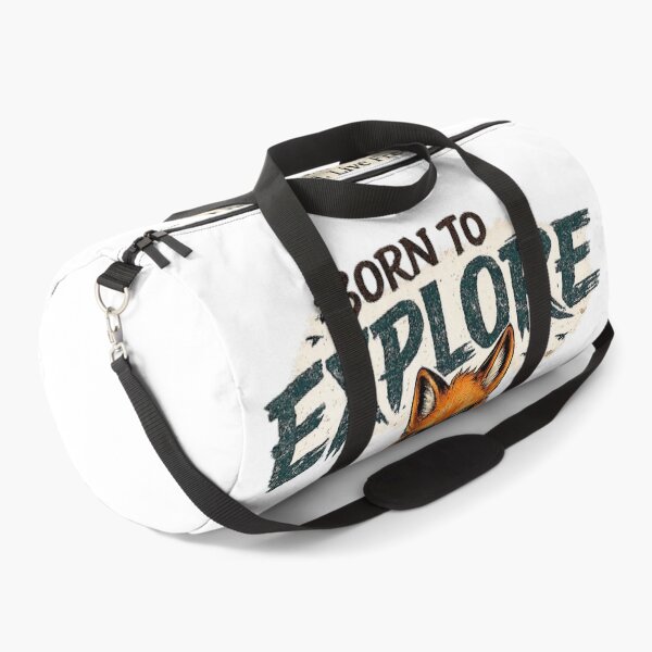 Item preview, Born to Explore Travel Fox Adventure designed and sold by ali prints.