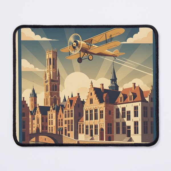 Item preview, Bruges Travel Poster designed and sold by Robert Lacy.
