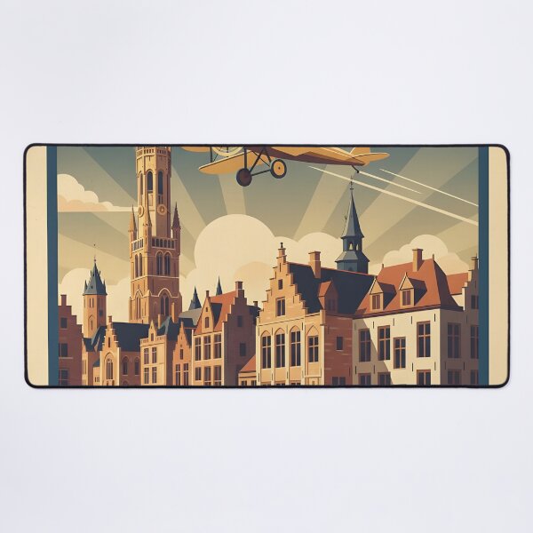 Item preview, Bruges Travel Poster designed and sold by Robert Lacy.