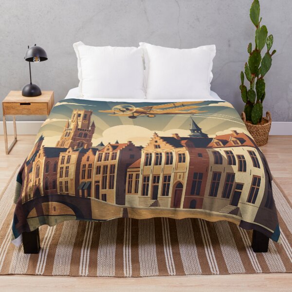 Item preview, Bruges Travel Poster designed and sold by Robert Lacy.