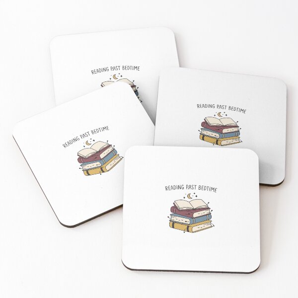 Item preview, Reading Past Bedtime Cute Book Stack designed and sold by GoofyShopp.