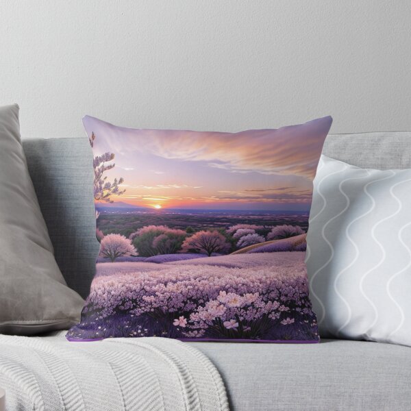 Artikelvorschau, "Verträumter Sonnenuntergang: Spiegelung pastellfarbener Kirschblüten" entworfen und verkauft von CuteSlothWorld.