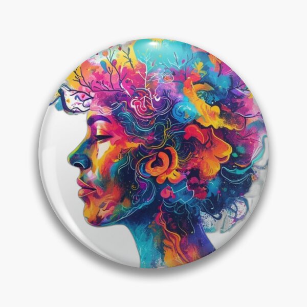 Item preview, Vibrant Brushstroke Celebration of Mental Health and Hope designed and sold by Shadow-Stone.