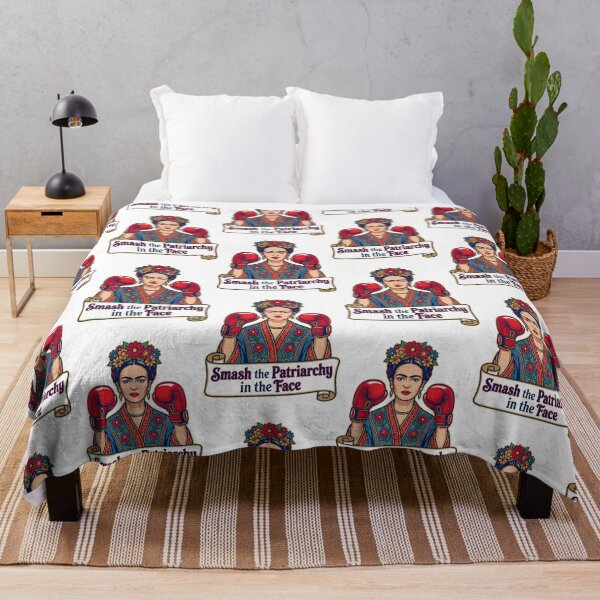 Item preview, Frida Kahlo Smash The Patriarchy designed and sold by TeeARTHY.