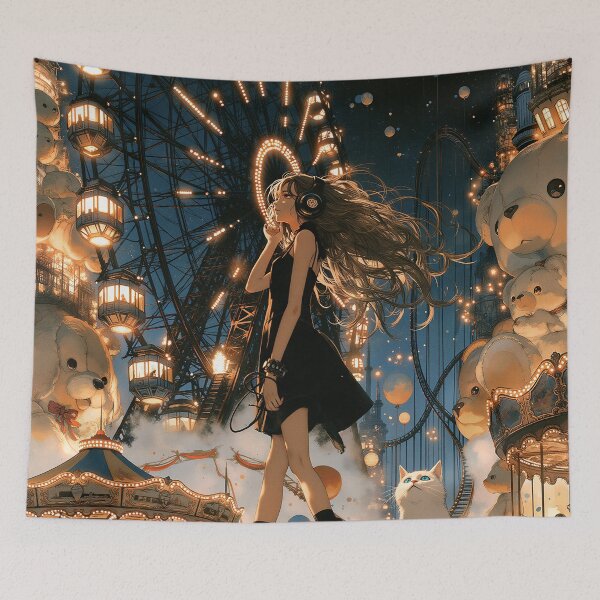 Item preview, The Carnival That Waited for Morning designed and sold by oanaunciuleanu.