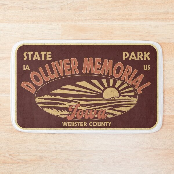 Item preview, Dolliver Memorial State Park, Webster County, Iowa, badge design designed and sold by Wanderful-roads.