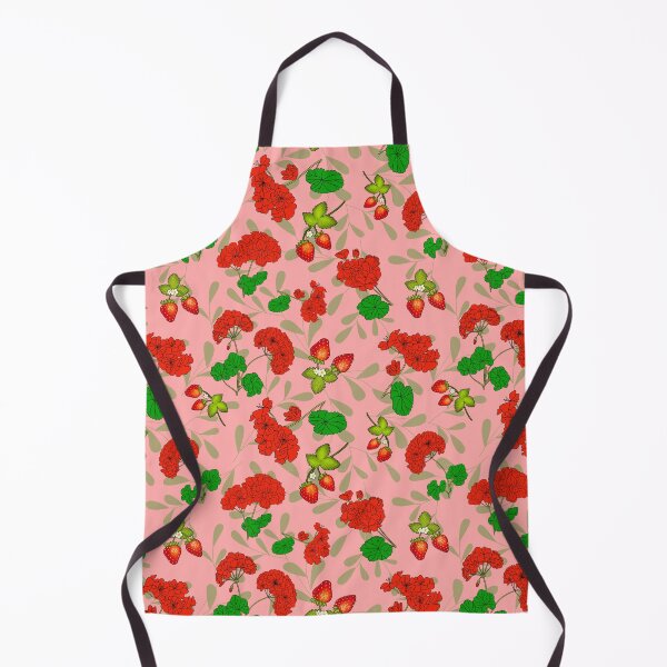 Item preview, Strawberries and Geraniums designed and sold by TurquoiseBird.