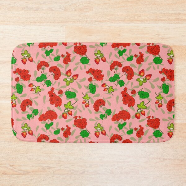 Item preview, Strawberries and Geraniums  designed and sold by TurquoiseBird.
