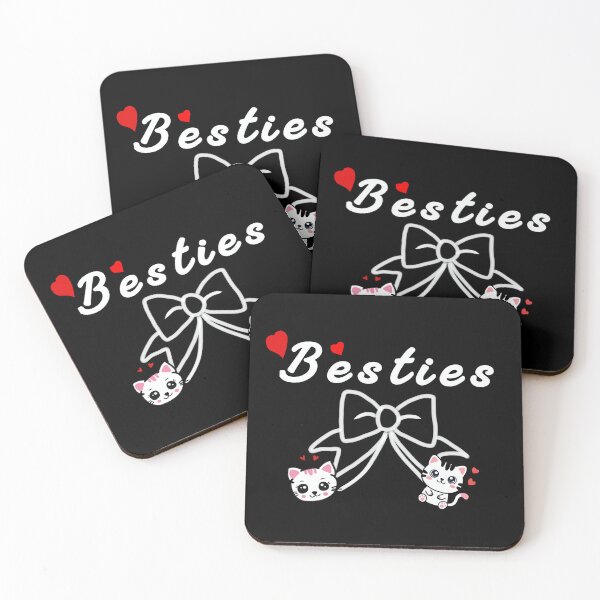 Item preview, Besties Cute Cat Duo | Kawaii Friendship Aesthetic designed and sold by S.K.Singh.