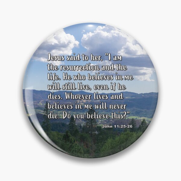 Item preview, John 11 25-26 The Resurrection And The Life - Napa Valley Photograph designed and sold by InsprtnlArtbyDP.