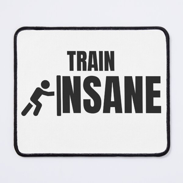Item preview, Train Insane Push Through Limits Gym Motivation T-Shirt designed and sold by RisticCEO.