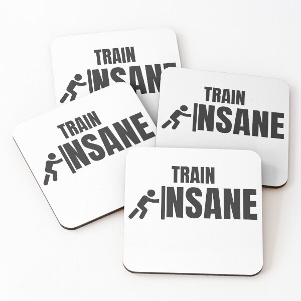 Item preview, Train Insane Push Through Limits Gym Motivation T-Shirt designed and sold by RisticCEO.