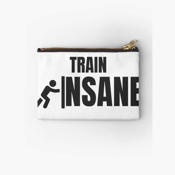 Item preview, Train Insane Push Through Limits Gym Motivation T-Shirt designed and sold by RisticCEO.