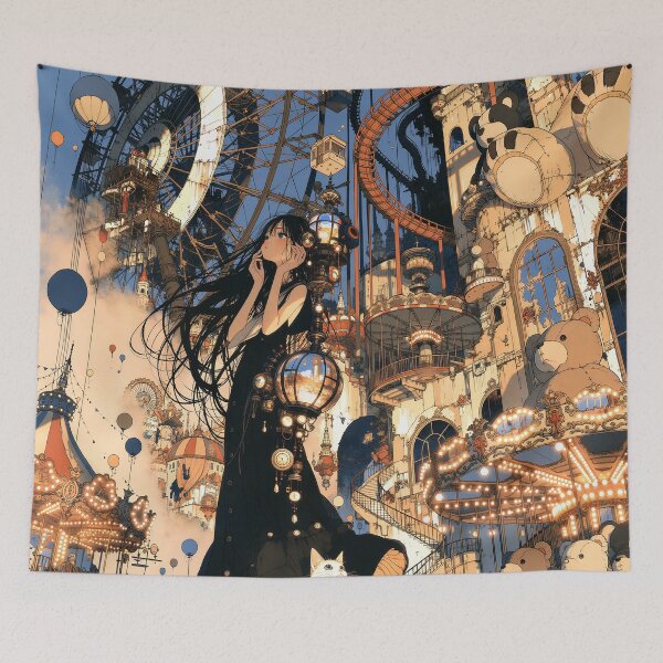 Item preview, The Carnival That Waited for Morning designed and sold by oanaunciuleanu.
