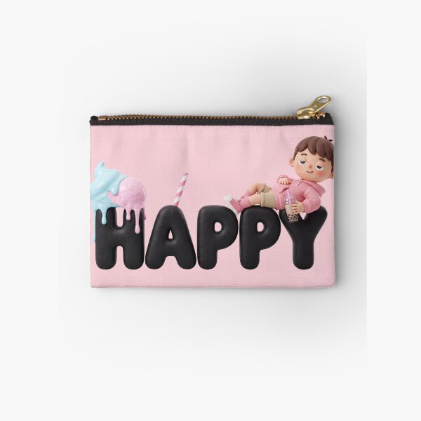 Item preview, 3D Happy Birthday text made of colorful candies, gummy bears and lollipops designed and sold by YasminTaha.