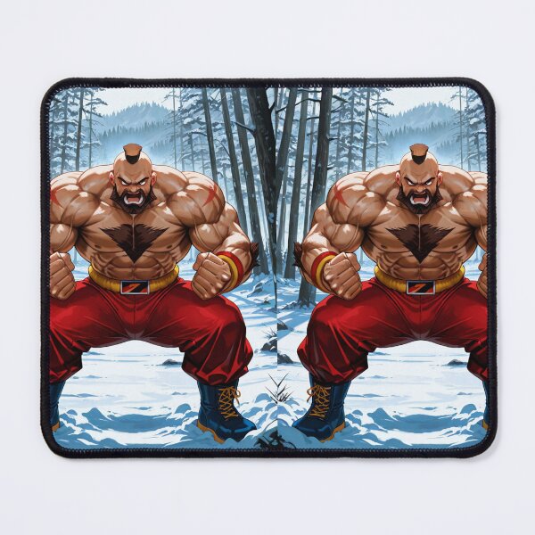 Item preview, Manga - Street Fighter, Muscular Colossus in Caricatural Anime Style designed and sold by Zone--Gaming.