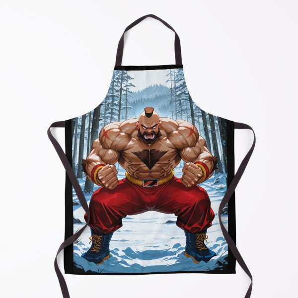 Item preview, Manga - Street Fighter, Muscular Colossus in Caricatural Anime Style designed and sold by Zone--Gaming.