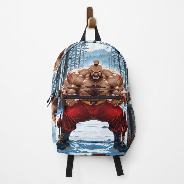 Item preview, Manga - Street Fighter, Muscular Colossus in Caricatural Anime Style designed and sold by Zone--Gaming.
