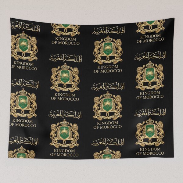 Item preview, Kingdom of Morocco T_shirt  designed and sold by happyshirt27.