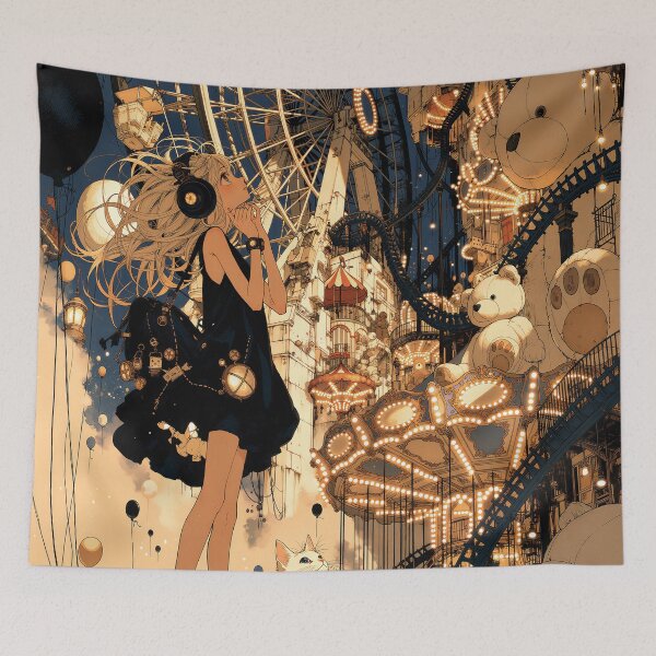 Item preview, The Carnival That Waited for Morning designed and sold by oanaunciuleanu.