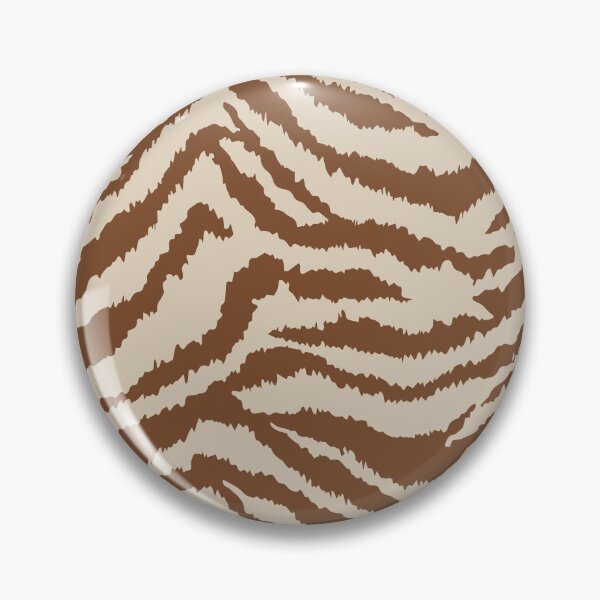 Item preview, Tiger Skin Pattern | Chocolate Brown Animal Print designed and sold by The High Hippo.