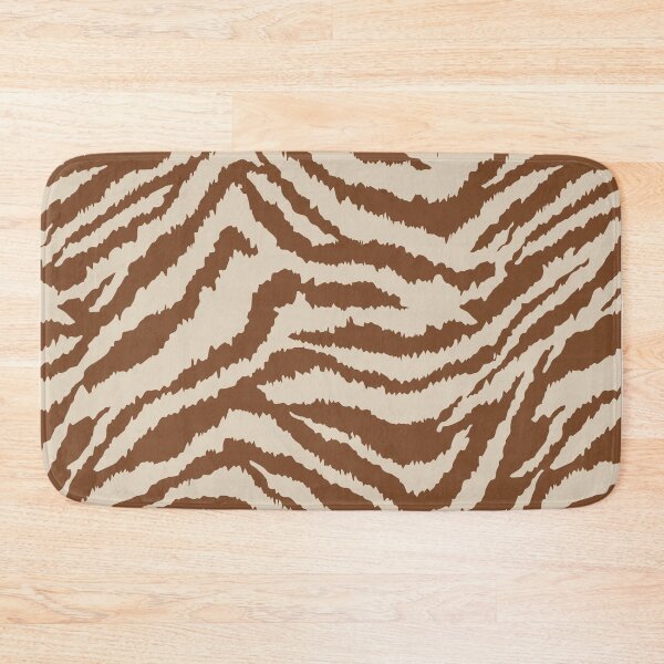 Item preview, Tiger Skin Pattern | Chocolate Brown Animal Print designed and sold by The High Hippo.