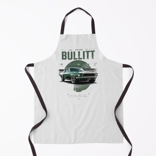 Item preview, 1968 Mustang Bullitt Highland Green 390 V8 Vintage Art designed and sold by EdGraphy.