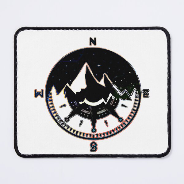 Item preview, Blue Night Compass designed and sold by frankuffmann.