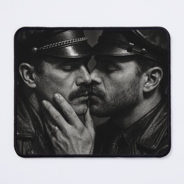 Item preview, 1970's The Smell Of Leather - Leather Daddy San Francisco Hyperrealism Series Gay Art designed and sold by ItsAKinkThing.