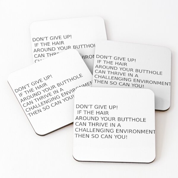 Item preview, Don't Give Up  designed and sold by RespawnReflect.