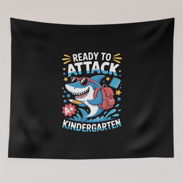 Item preview, READY TO ATTACK KINDERGARTEN designed and sold by jkrphoto.